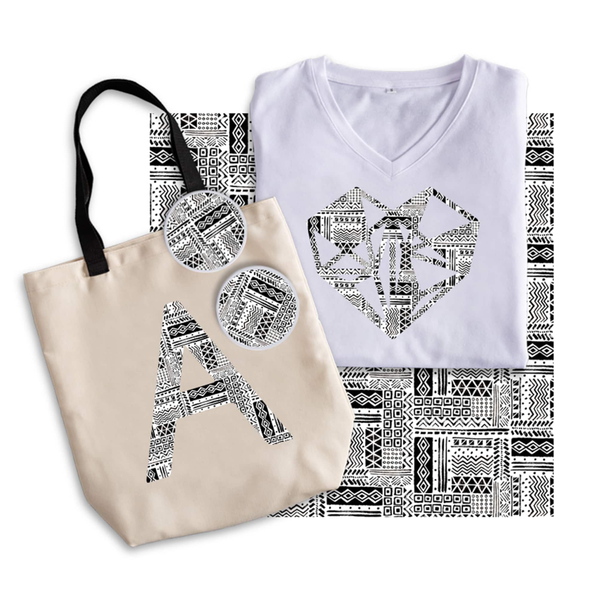 Cricut® Infusible Ink™ Transfer Sheet Patterns, Geometric Shapes